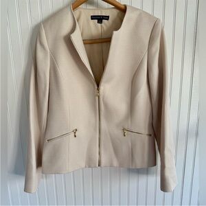 Preston & York Cream Blazer Size 8